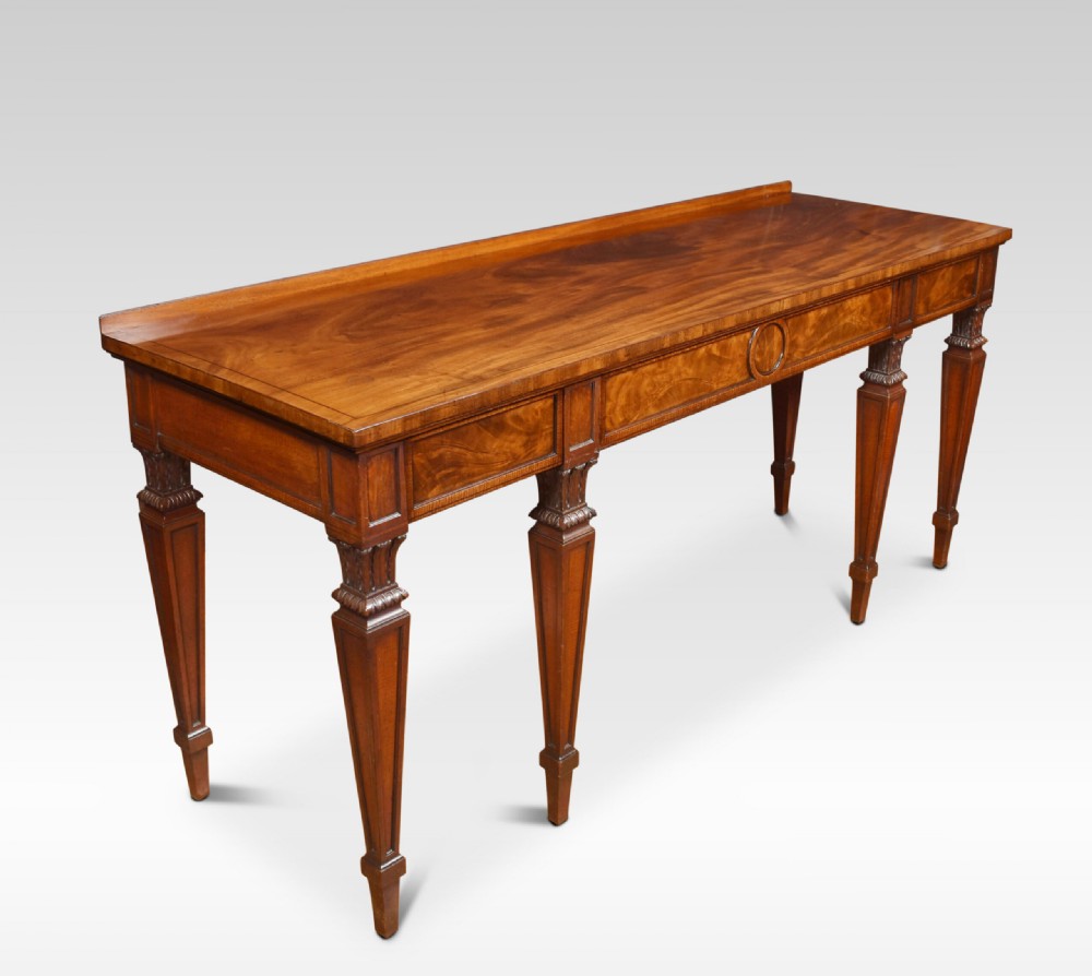 Regency Mahogany Serving Table View IV