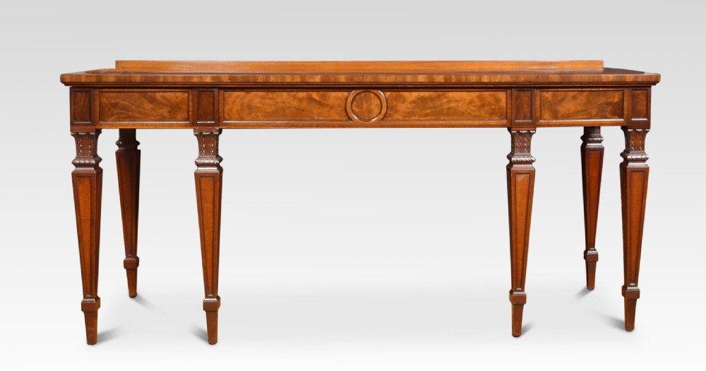 Regency Mahogany Serving Table View VII
