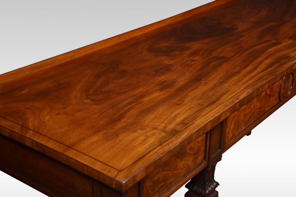 Regency Mahogany Serving Table View IX