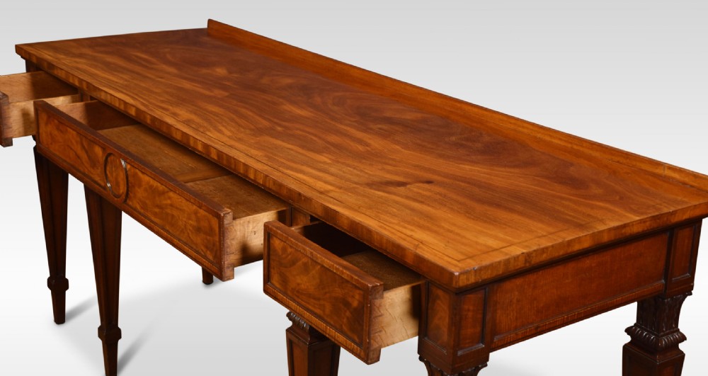 Regency Mahogany Serving Table View XI