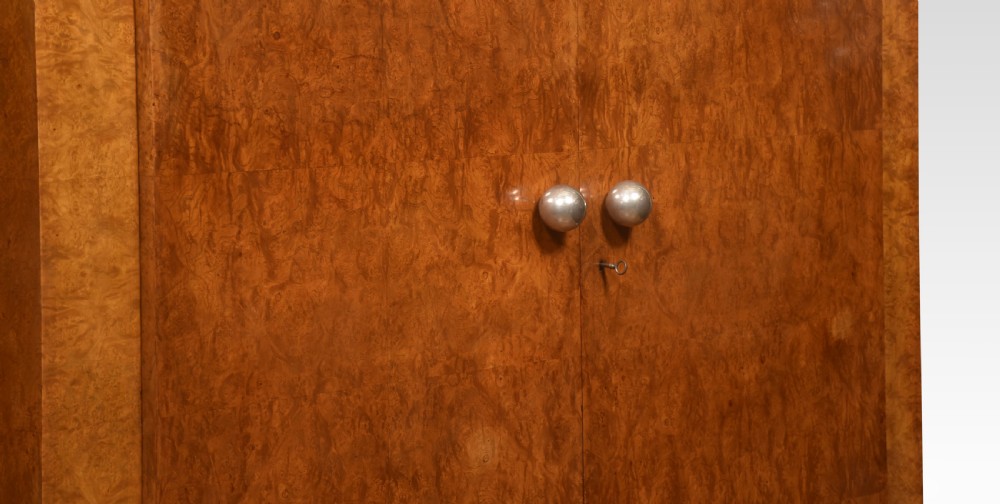 Art Deco walnut compactum wardrobe View VI