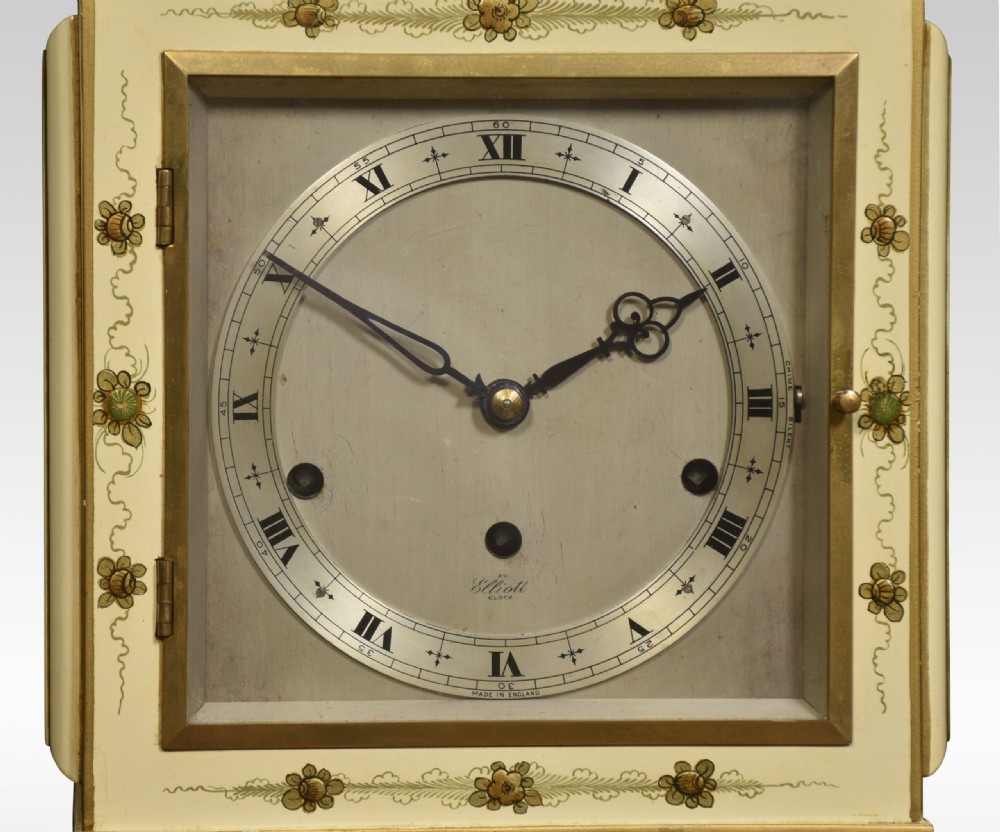 Japanned Eight Day Grandmother Clock View V