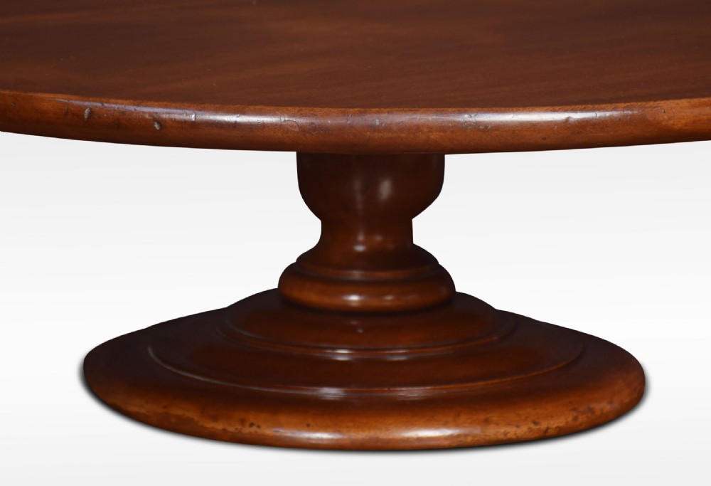 Large Mahogany Lazy Susan View III