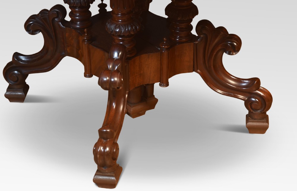19th century mahogany dining table View V