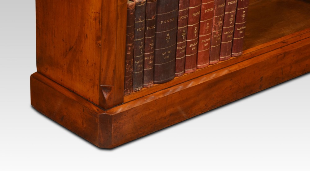 Mahogany Open Bookcase View VII