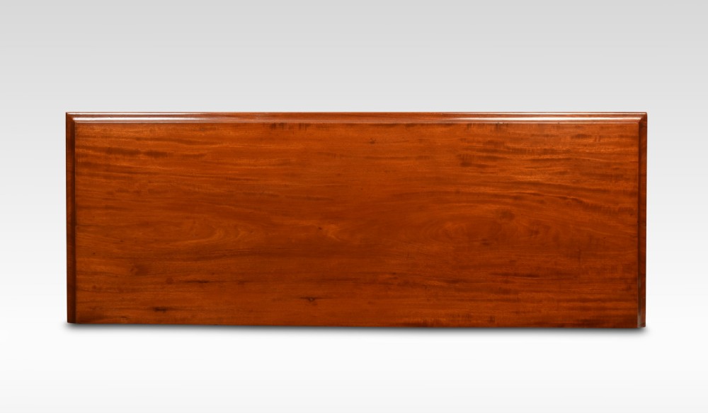 19th century mahogany open bookcase View IV