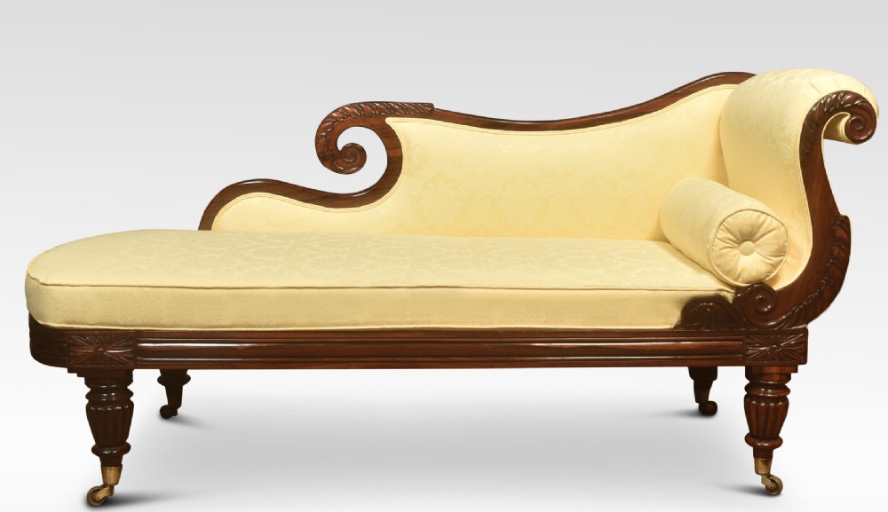Regency Rosewood chaise lounge