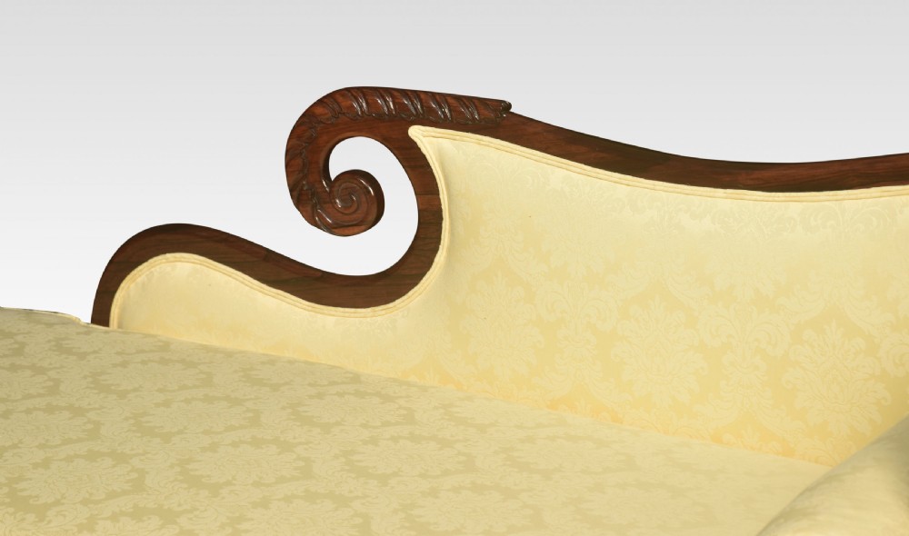 Regency Rosewood chaise lounge View VI