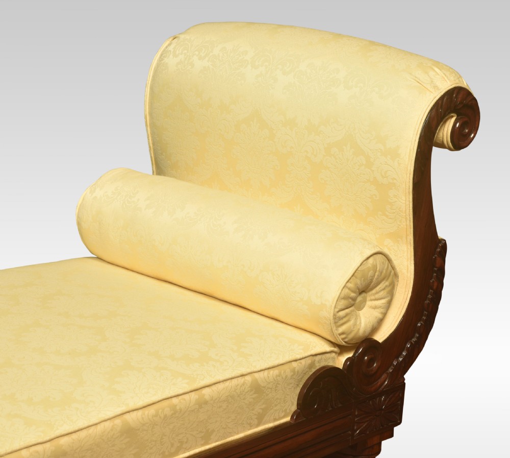 Regency Rosewood chaise lounge View VII
