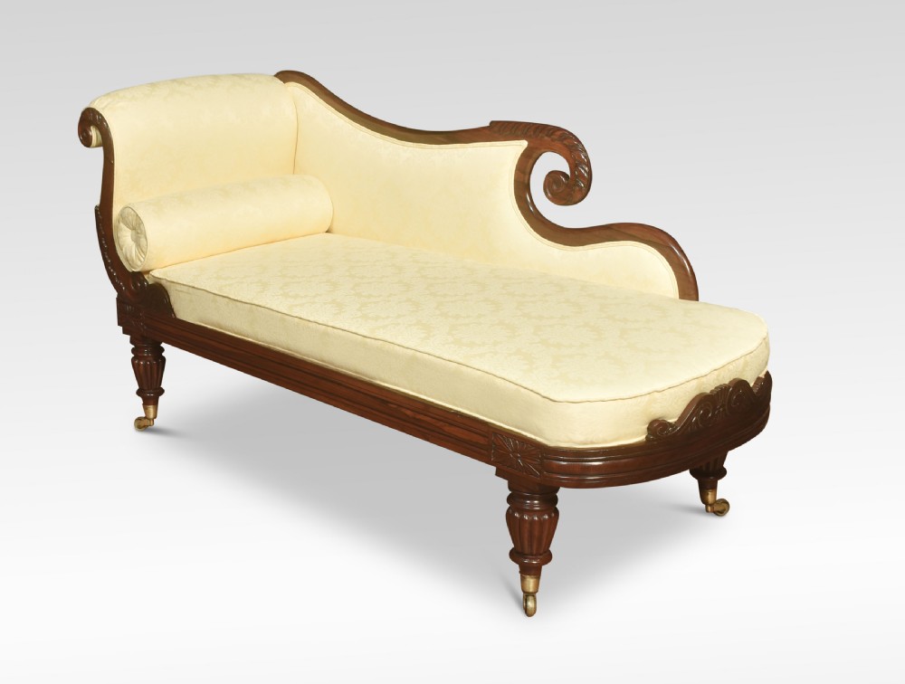 Regency Rosewood chaise lounge View XIV