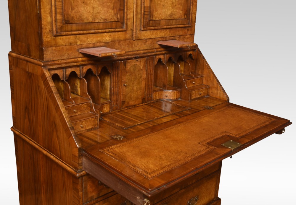 Walnut bureau bookcase View VIII