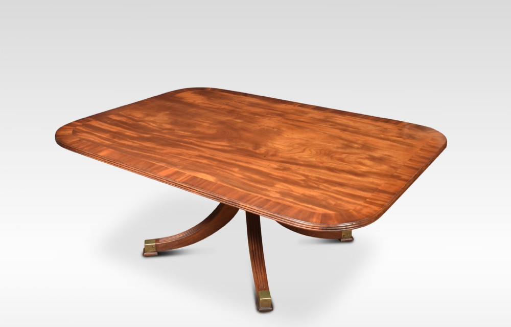 Regency Mahogany Coffee Table View II