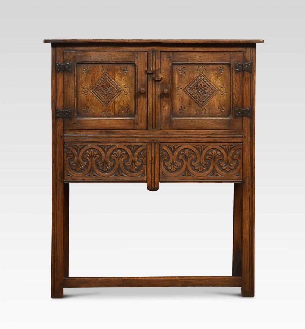 Oak side cabinet