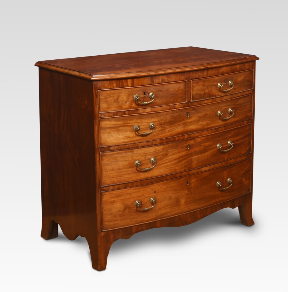 George III mahogany chest of drawers