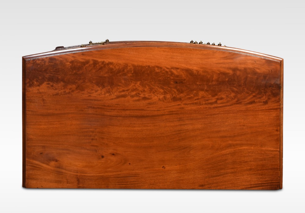 George III mahogany chest of drawers View VI