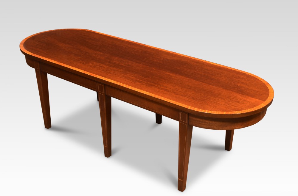 Maple and Co mahogany coffee table