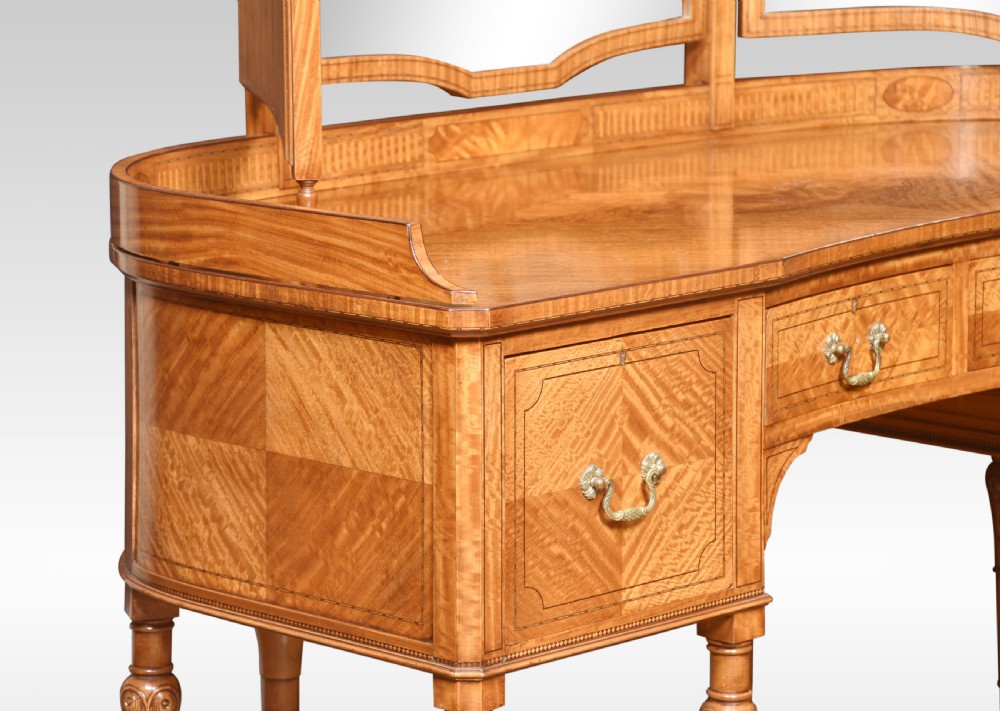 Satinwood dressing table View IV