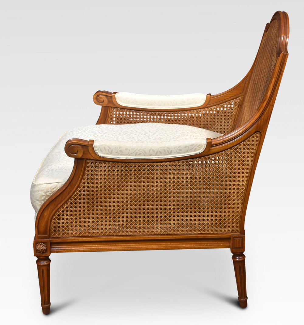 Pair of bergere armchairs View VI