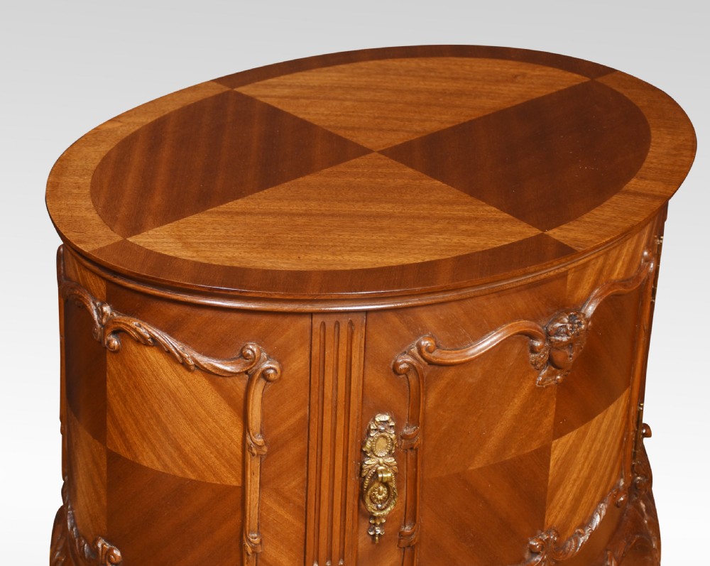 Pair of Mahogany bedside cabinets View IV
