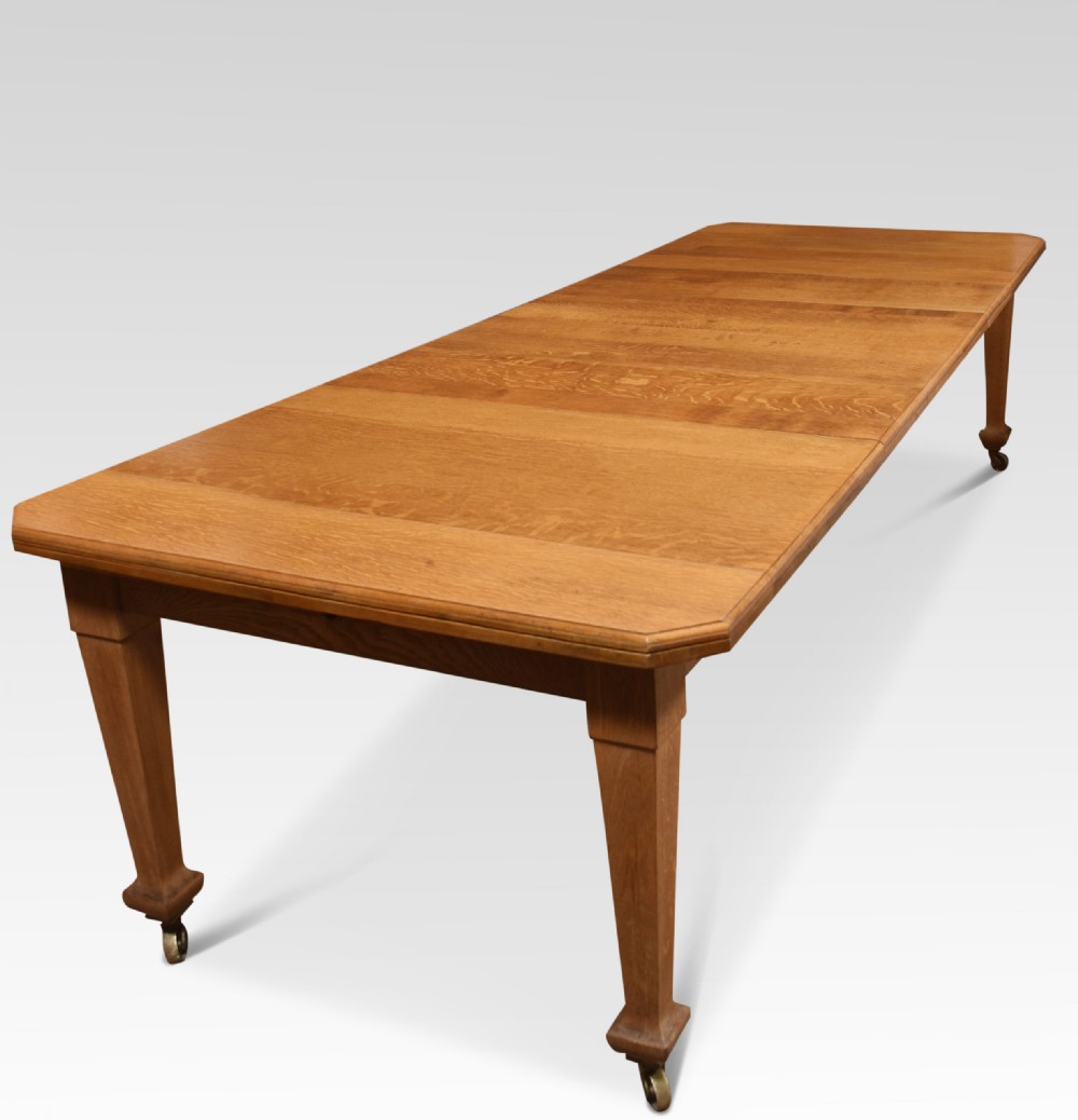 19th Century Oak Dining Table