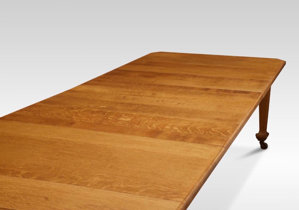 19th Century Oak Dining Table View II
