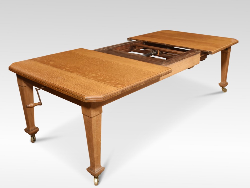 19th Century Oak Dining Table View III