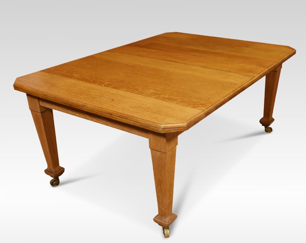19th Century Oak Dining Table View IV