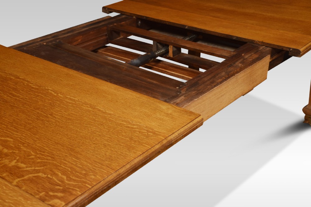 19th Century Oak Dining Table View V