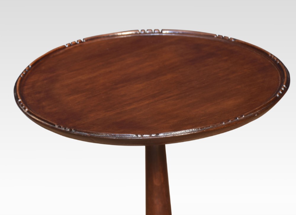 Pair of mahogany side tables View III