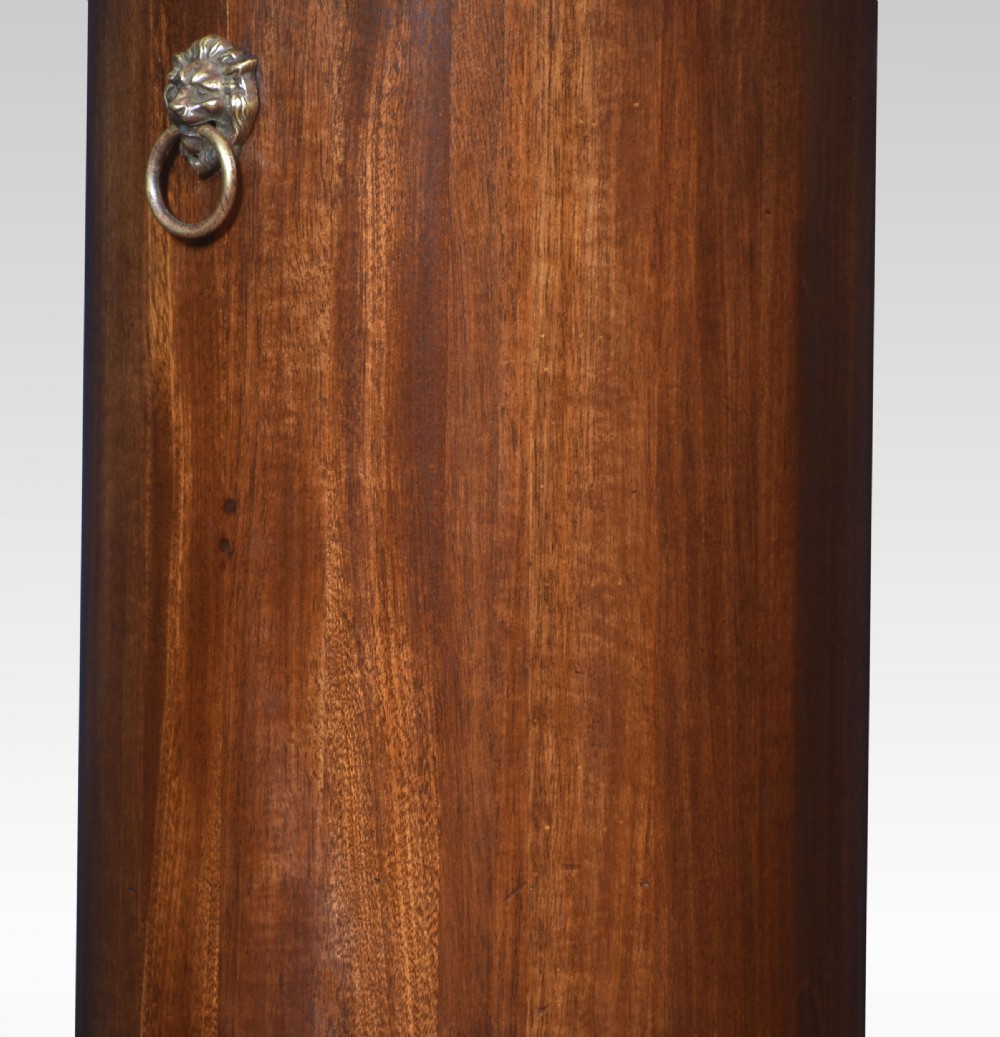 Brass bound barrel stick stand View II
