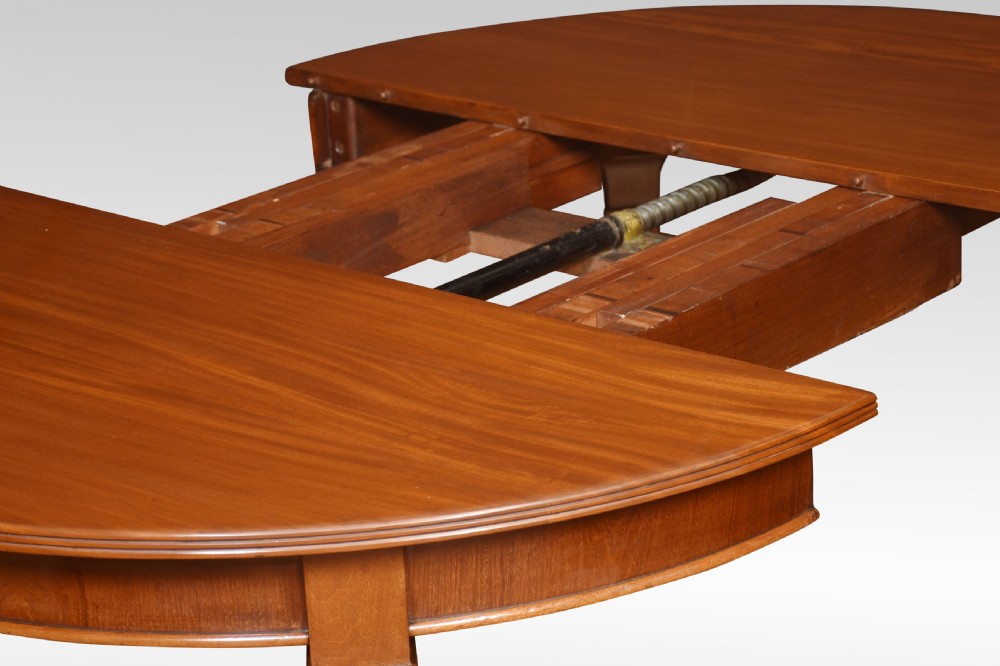 Large mahogany dining table View V