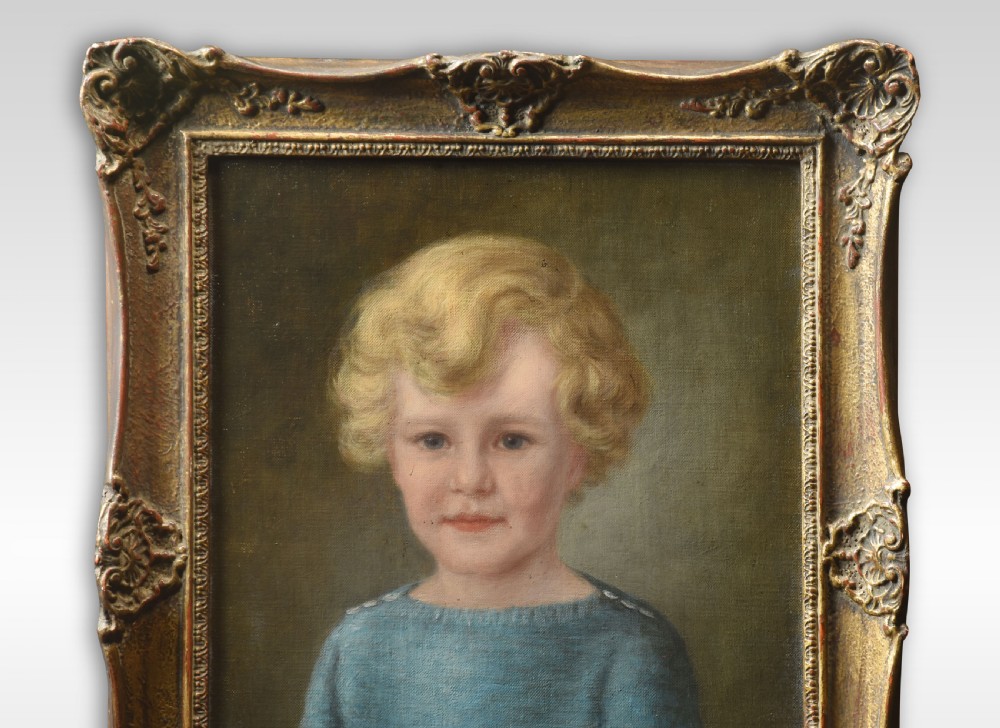 Two English school oils on canvas portraits View IV