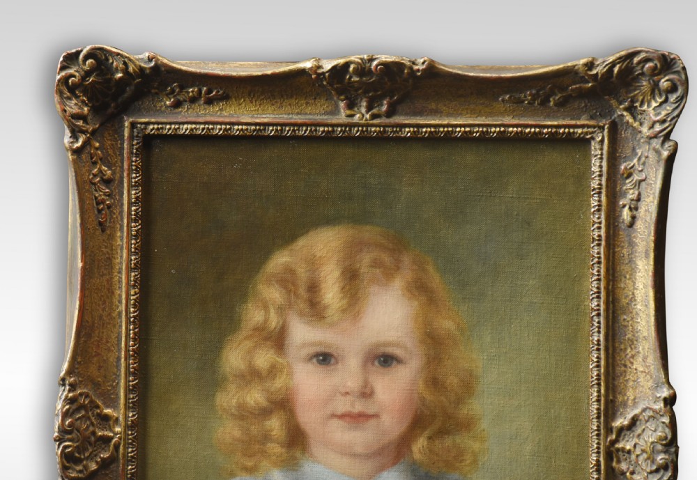 Two English school oils on canvas portraits View V
