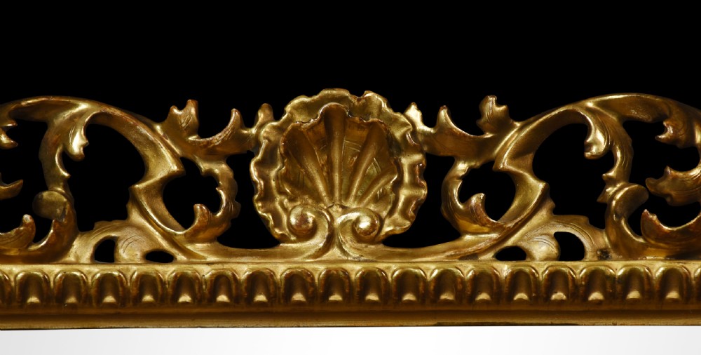 Florentine giltwood wall mirror View IV