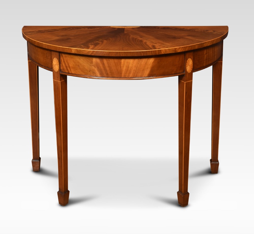 Pair of inlaid hall tables View IV
