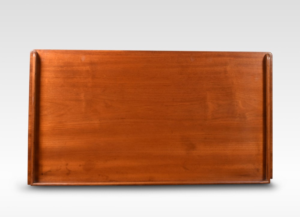 19th Century Mahogany Two Drawer Writing Table View VIII