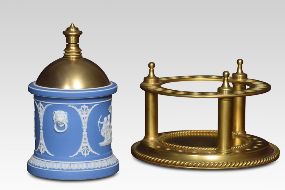Wedgwood Blue Jasper Humidor View IV