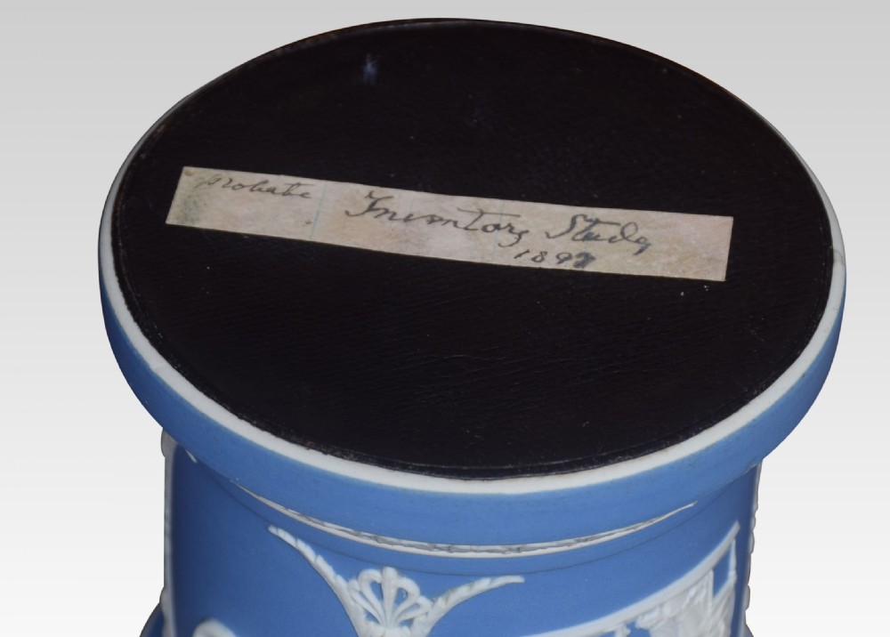 Wedgwood Blue Jasper Humidor View VIII