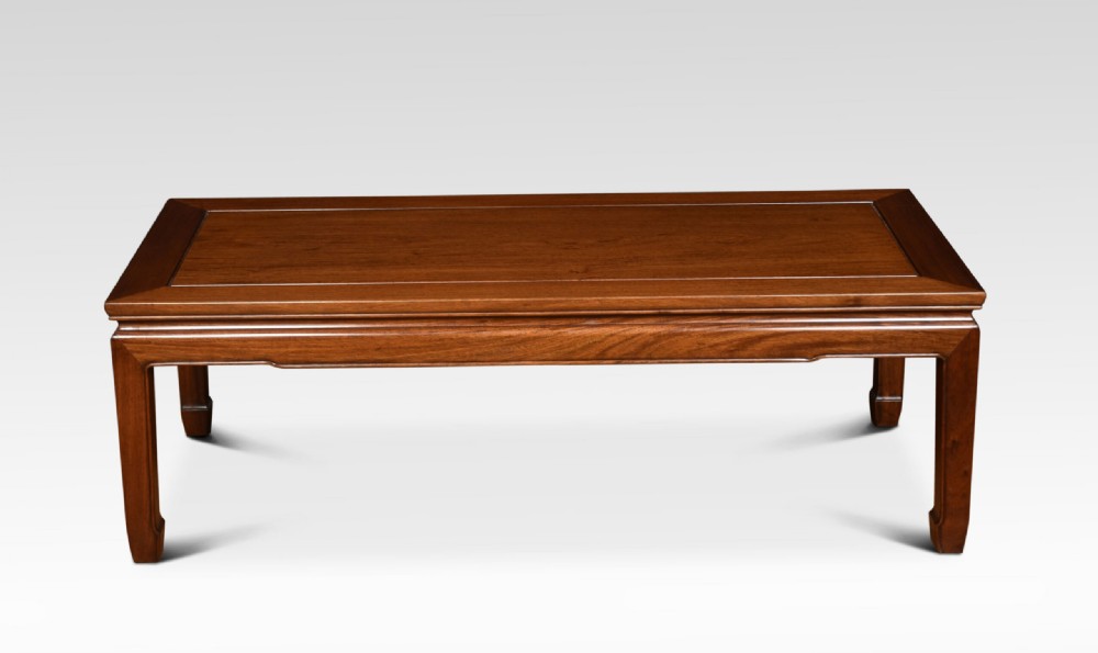 Chinese Hardwood Low Coffee Table