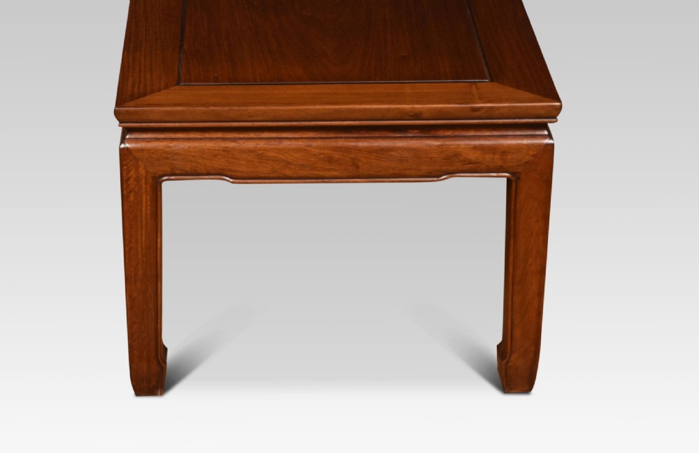 Chinese Hardwood Low Coffee Table View III