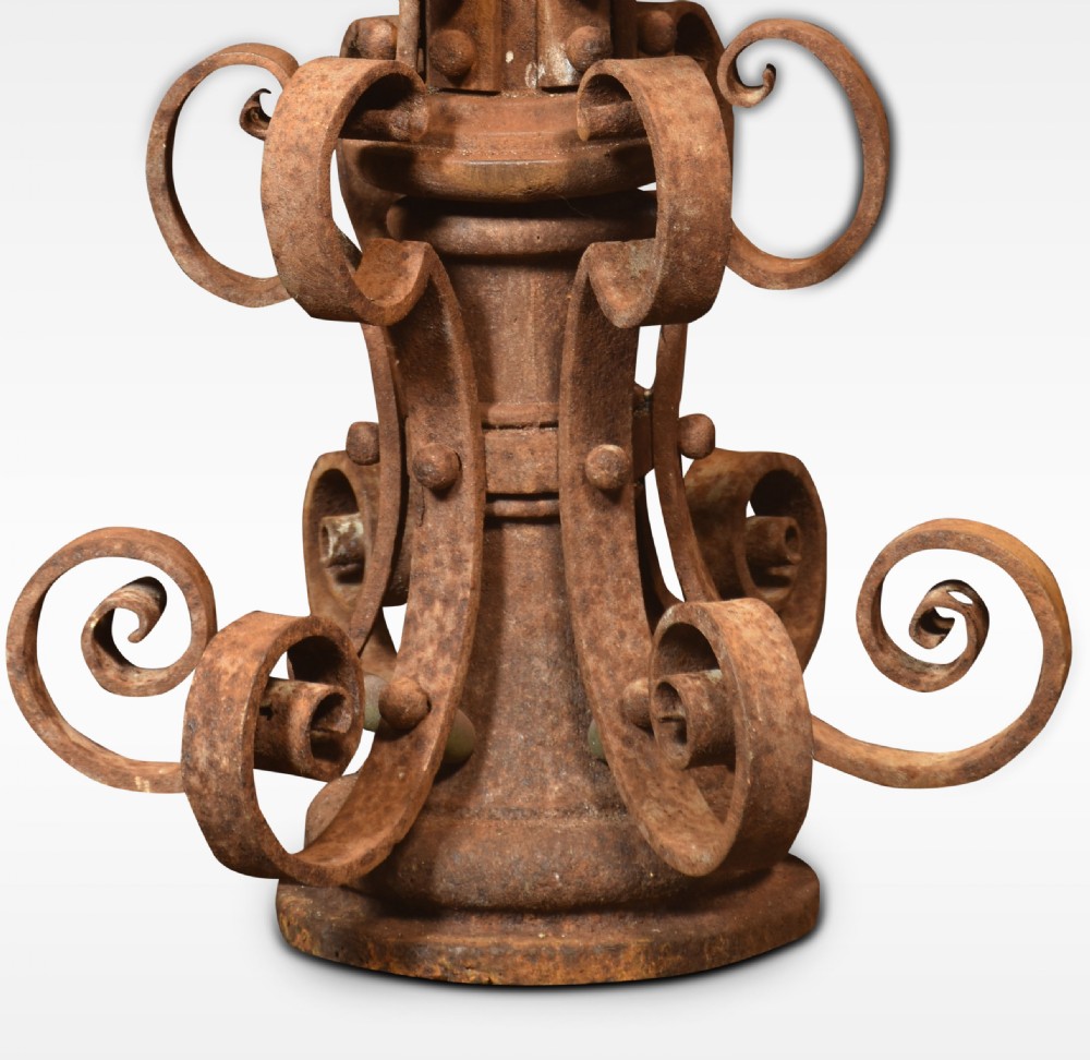 19th century lamp post lantern View III