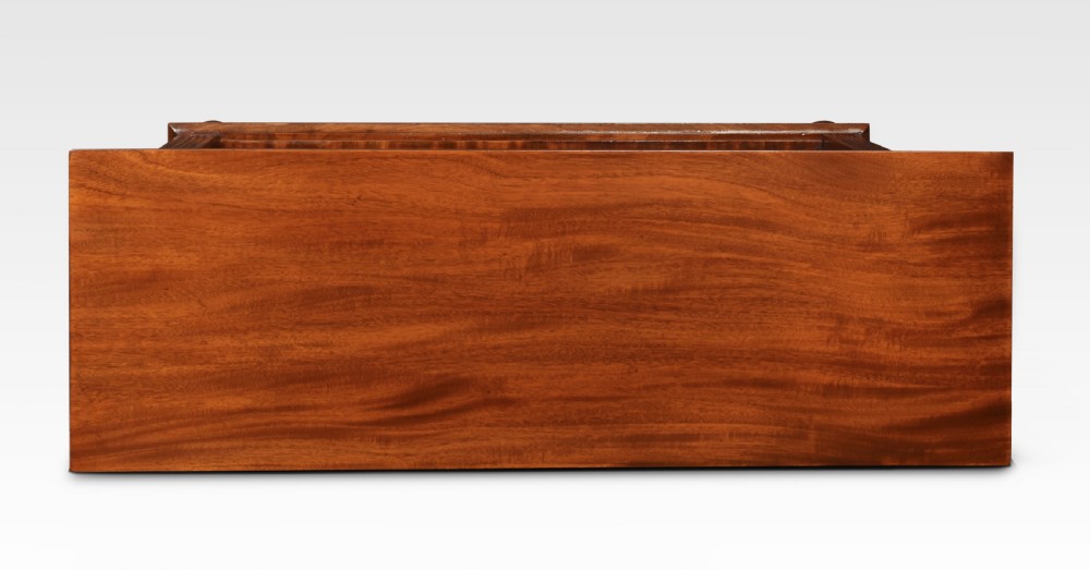 19th century mahogany open bookcase View IV