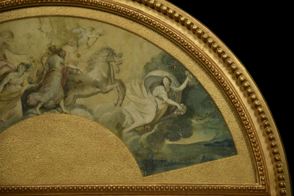 Pair Of Late 18th Century Painted Fan Leaves View VI