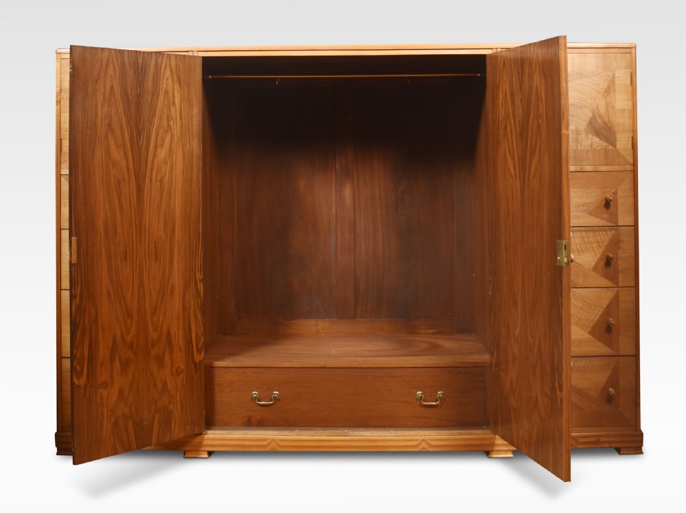 Walnut compactum wardrobe View III