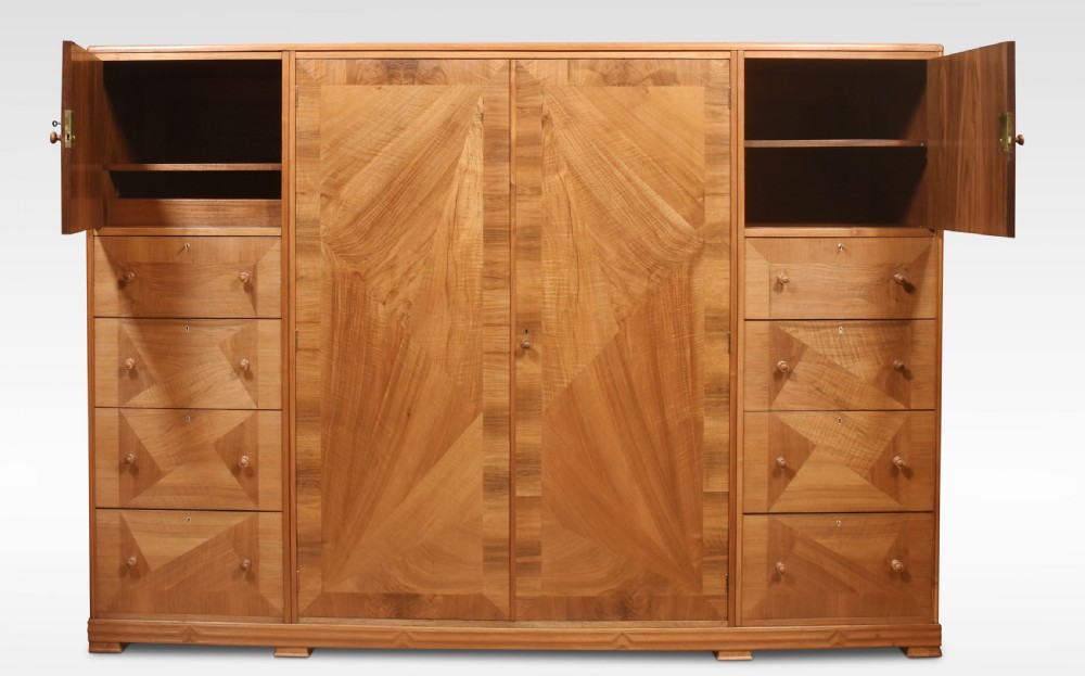 Walnut compactum wardrobe View IV