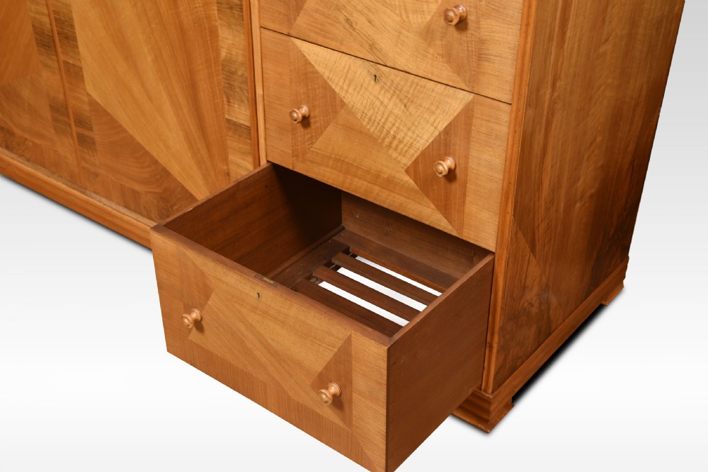 Walnut compactum wardrobe View IX