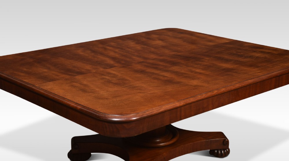 19th Century Mahogany Coffee Table View III