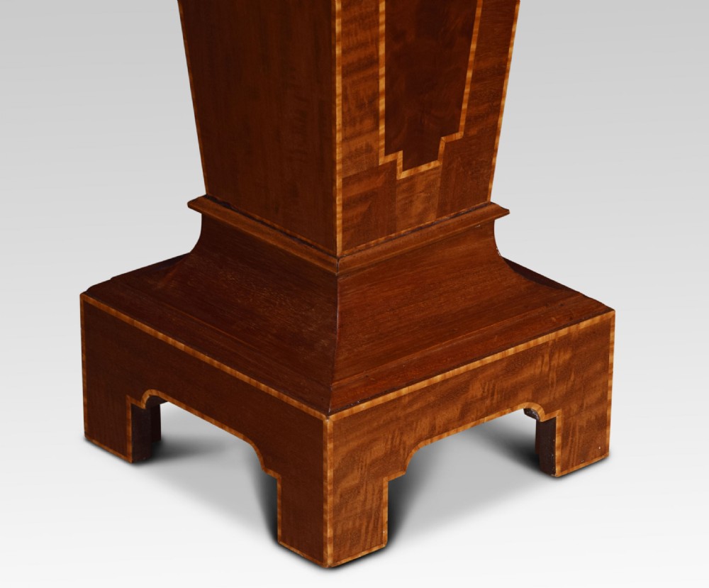 Mahogany Pedestal View VIII