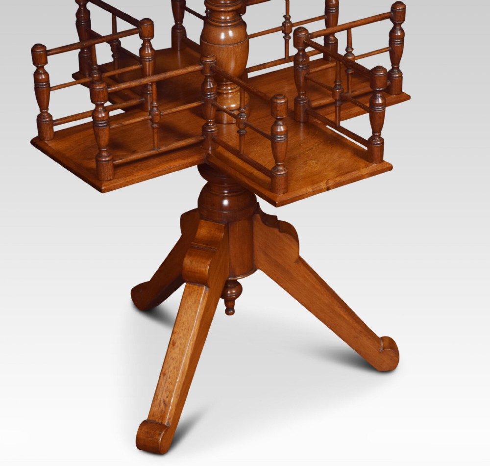 Walnut Book Table View III
