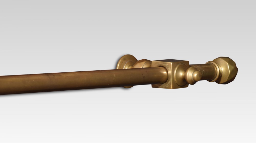 Brass curtain pole View V